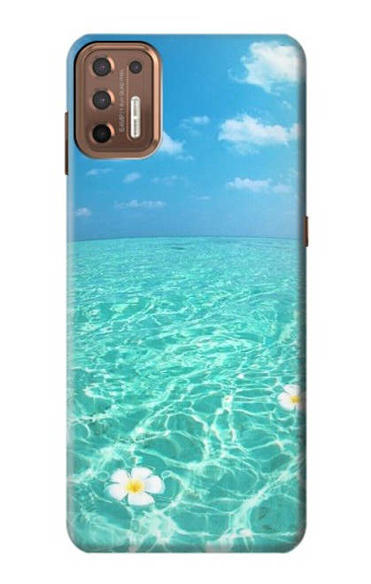 S3720 Summer Ocean Beach Etui Coque Housse pour Motorola Moto G9 Plus