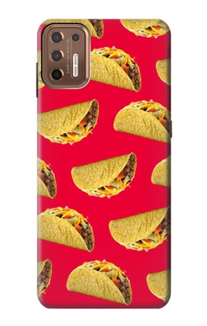 S3755 Tacos mexicains Etui Coque Housse pour Motorola Moto G9 Plus