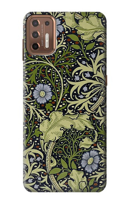 S3792 William Morris Etui Coque Housse pour Motorola Moto G9 Plus