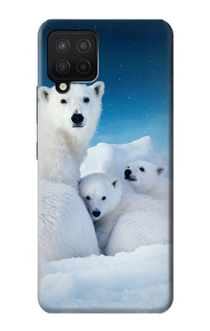S0285 Ours polaire Etui Coque Housse pour Samsung Galaxy A42 5G