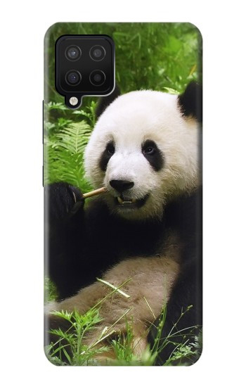 S1073 Panda Prenez plaisir à manger Etui Coque Housse pour Samsung Galaxy A42 5G