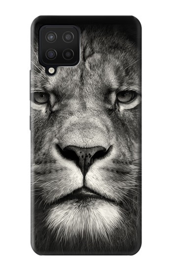 S1352 Lion Visage Etui Coque Housse pour Samsung Galaxy A42 5G