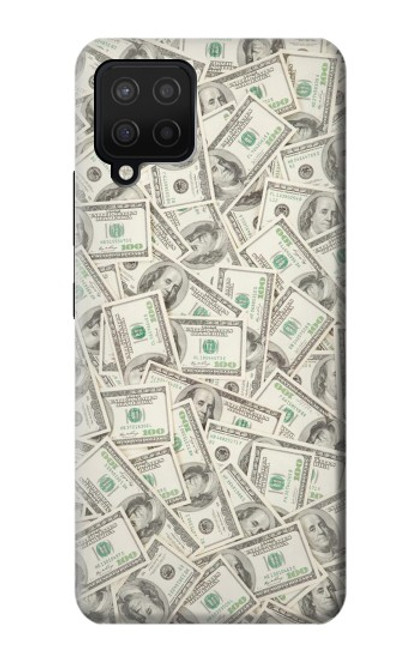 S2077 Billets Dollar argent Etui Coque Housse pour Samsung Galaxy A42 5G