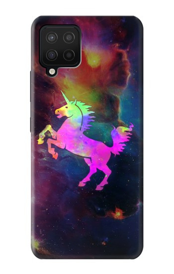 S2486 Arc en ciel espace de nébuleuse Licorne Etui Coque Housse pour Samsung Galaxy A42 5G