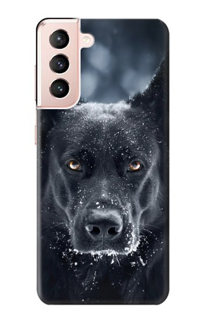 S3168 Berger Allemand Chien Noir Etui Coque Housse pour Samsung Galaxy S21 5G
