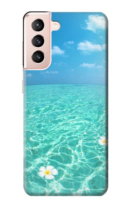 S3720 Summer Ocean Beach Etui Coque Housse pour Samsung Galaxy S21 5G
