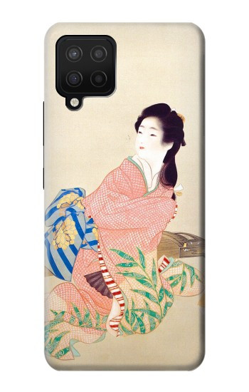 S0889 Japon Kimono Etui Coque Housse pour Samsung Galaxy A12