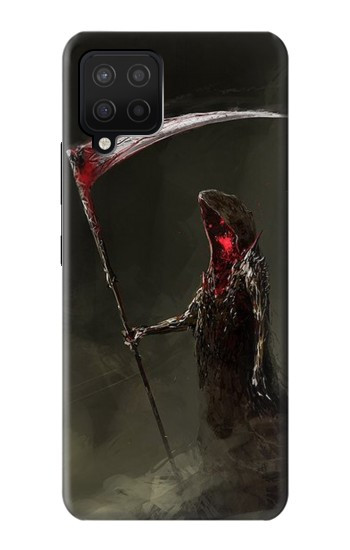 S1319 Mort Scythe Faucheuse Etui Coque Housse pour Samsung Galaxy A12