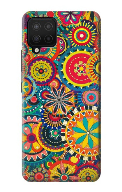 S3272 Motif coloré Etui Coque Housse pour Samsung Galaxy A12