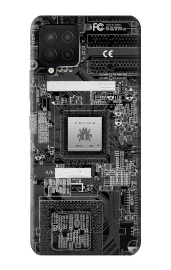 S3434 Punaise Circuit Board graphique Etui Coque Housse pour Samsung Galaxy A12