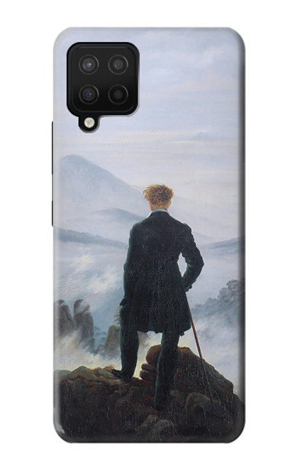 S3789 Wanderer above the Sea of Fog Etui Coque Housse pour Samsung Galaxy A12