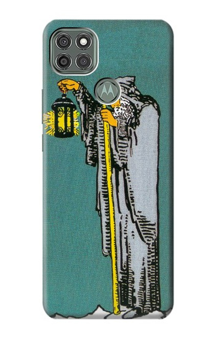 S3741 Carte de tarot l'ermite Etui Coque Housse pour Motorola Moto G9 Power