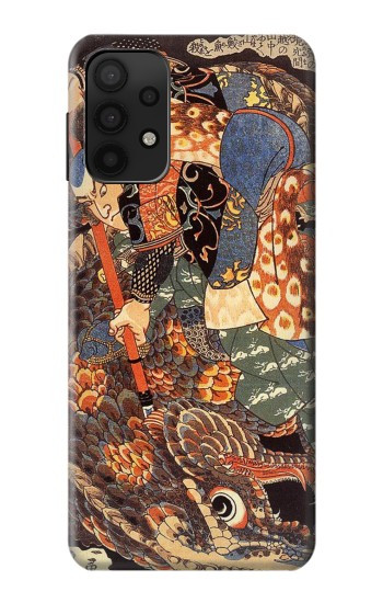 S0914 Ronin Miyamoto Musashi Etui Coque Housse pour Samsung Galaxy A32 5G