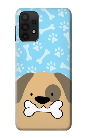 S2669 Mignon os chien pattes Dessin animé Etui Coque Housse pour Samsung Galaxy A32 5G
