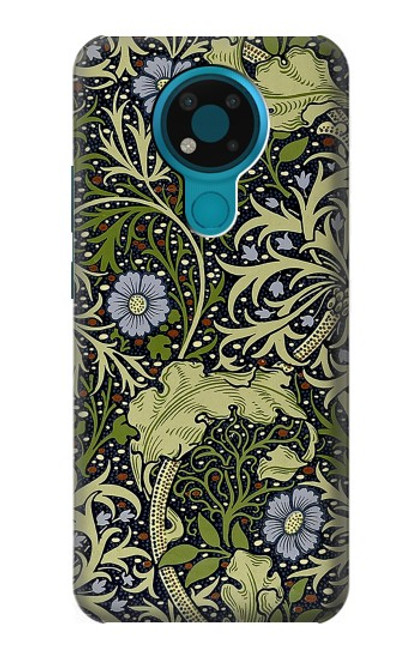 S3792 William Morris Etui Coque Housse pour Nokia 3.4