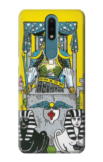 S3739 Carte de tarot le char Etui Coque Housse pour Nokia 2.4