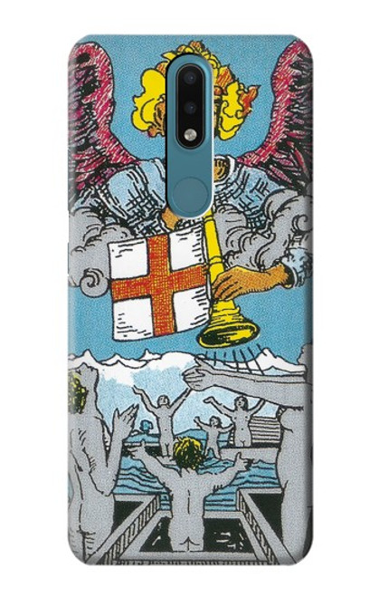 S3743 Carte de tarot le jugement Etui Coque Housse pour Nokia 2.4