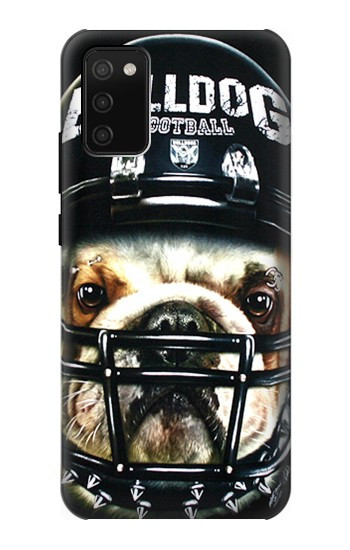 S0098 Bouledogue Football américain Etui Coque Housse pour Samsung Galaxy A02s, Galaxy M02s