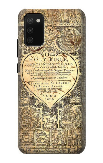 S0330 Bible Etui Coque Housse pour Samsung Galaxy A02s, Galaxy M02s