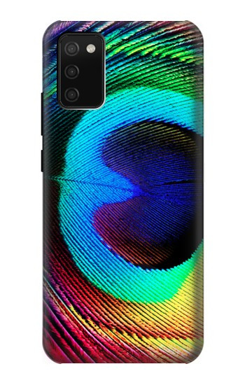 S0511 Paon Etui Coque Housse pour Samsung Galaxy A02s, Galaxy M02s