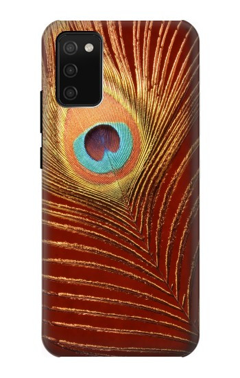 S0512 Paon Etui Coque Housse pour Samsung Galaxy A02s, Galaxy M02s