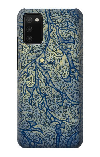 S0568 Art de la peinture thaïlandaise Etui Coque Housse pour Samsung Galaxy A02s, Galaxy M02s