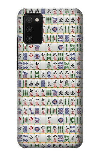 S1051 Mahjong Etui Coque Housse pour Samsung Galaxy A02s, Galaxy M02s