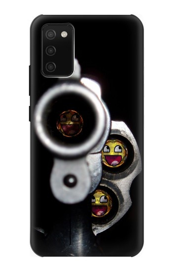 S1109 sourire pistolet Etui Coque Housse pour Samsung Galaxy A02s, Galaxy M02s