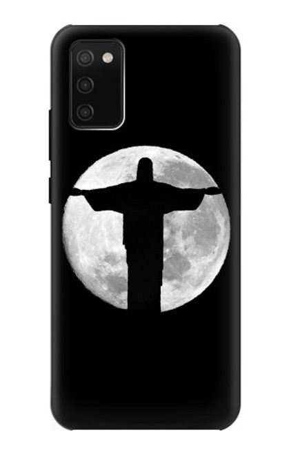 S2511 Jésus-Christ Statue Rio de Janeiro Etui Coque Housse pour Samsung Galaxy A02s, Galaxy M02s