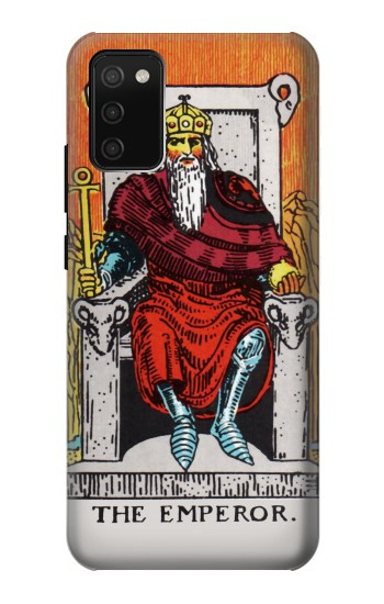 S2808 Carte Tarot L'Empereur Etui Coque Housse pour Samsung Galaxy A02s, Galaxy M02s