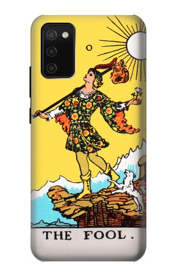 S2810 Carte Tarot Le Fou Etui Coque Housse pour Samsung Galaxy A02s, Galaxy M02s