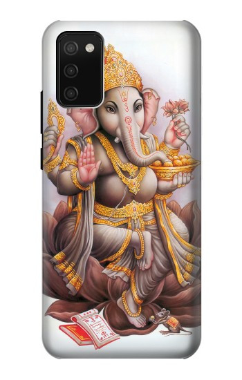 S2820 Dieu hindou Ganesha Ganapati Vinayaka Etui Coque Housse pour Samsung Galaxy A02s, Galaxy M02s