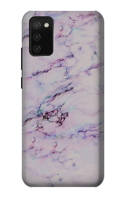 S3215 Transparente marbre rose Etui Coque Housse pour Samsung Galaxy A02s, Galaxy M02s
