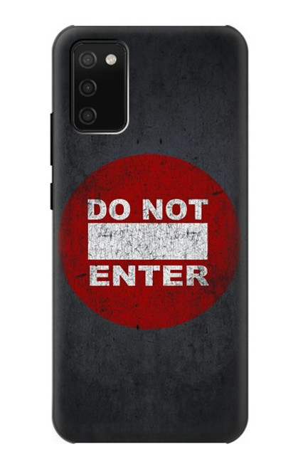 S3683 Ne pas entrer Etui Coque Housse pour Samsung Galaxy A02s, Galaxy M02s