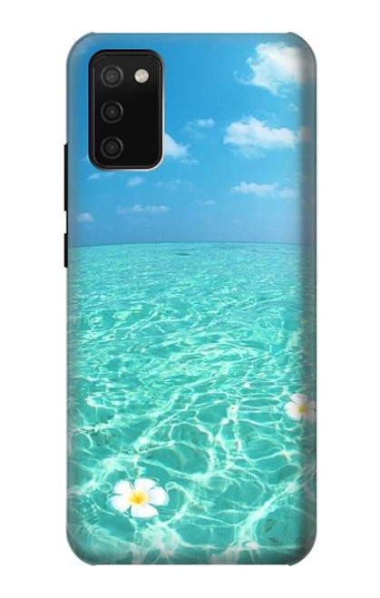 S3720 Summer Ocean Beach Etui Coque Housse pour Samsung Galaxy A02s, Galaxy M02s