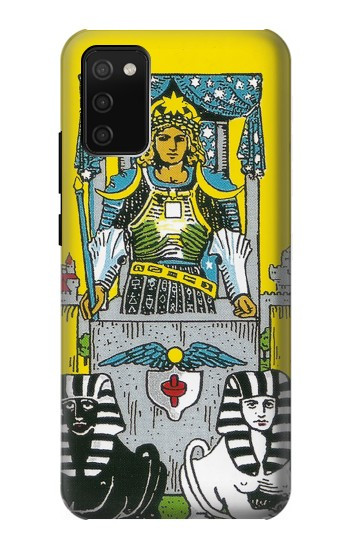 S3739 Carte de tarot le char Etui Coque Housse pour Samsung Galaxy A02s, Galaxy M02s