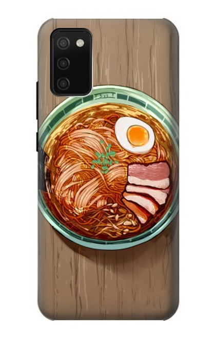 S3756 Nouilles ramen Etui Coque Housse pour Samsung Galaxy A02s, Galaxy M02s