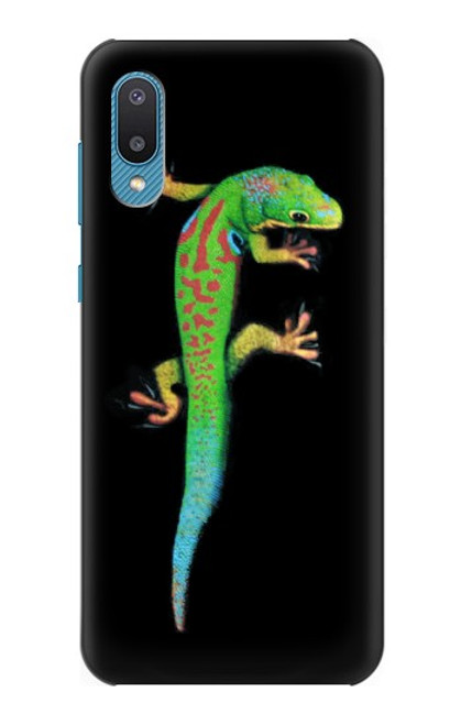 S0125 Vert Gecko Madagascan Etui Coque Housse pour Samsung Galaxy A04, Galaxy A02, M02