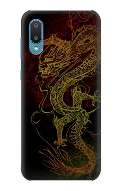 S0354 Dragon chinois Etui Coque Housse pour Samsung Galaxy A04, Galaxy A02, M02
