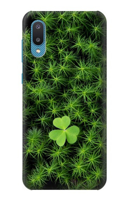 S0358 Feuille de trèfle Etui Coque Housse pour Samsung Galaxy A04, Galaxy A02, M02