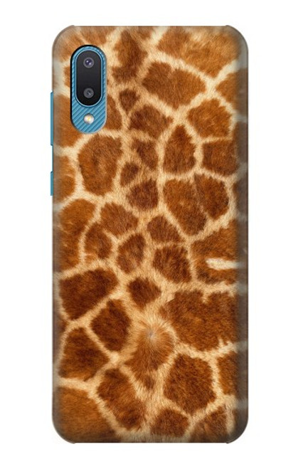 S0422 girafe Peau Etui Coque Housse pour Samsung Galaxy A04, Galaxy A02, M02