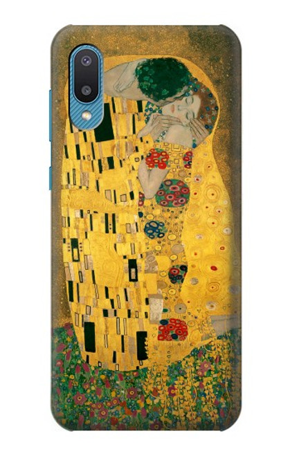 S2137 Gustav Klimt Le Baiser Etui Coque Housse pour Samsung Galaxy A04, Galaxy A02, M02