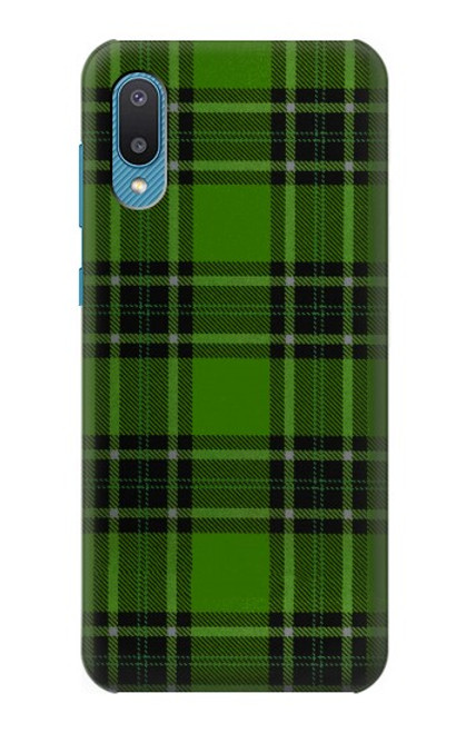 S2373 Motif vert Tartan Etui Coque Housse pour Samsung Galaxy A04, Galaxy A02, M02