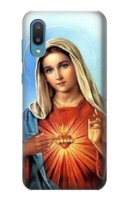 S2420 La Vierge Marie Santa Maria Etui Coque Housse pour Samsung Galaxy A04, Galaxy A02, M02