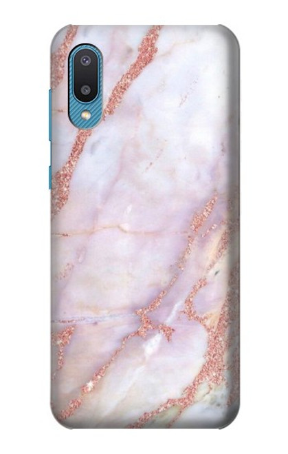 S3482 Imprimer Graphique marbre rose Etui Coque Housse pour Samsung Galaxy A04, Galaxy A02, M02