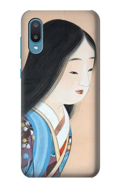 S3483 Japon Beauté Kimono Etui Coque Housse pour Samsung Galaxy A04, Galaxy A02, M02
