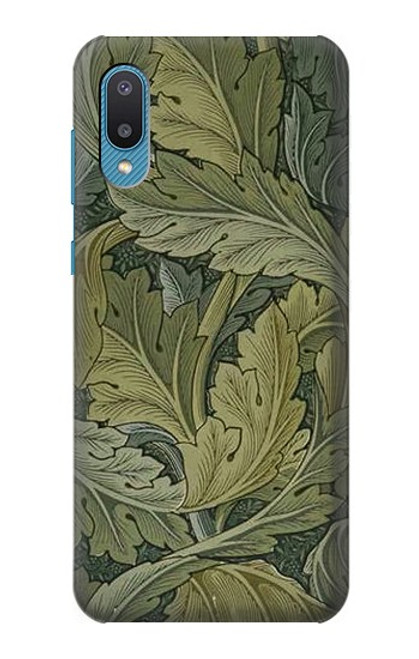 S3790 William Morris Acanthus Leaves Etui Coque Housse pour Samsung Galaxy A04, Galaxy A02, M02