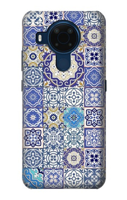 S3537 Motif marocain Mosaïque Etui Coque Housse pour Nokia 5.4