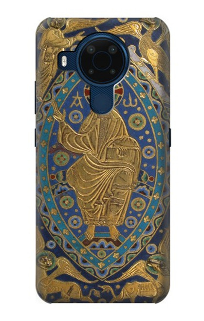 S3620 Livre Couverture Majesty Christ Etui Coque Housse pour Nokia 5.4