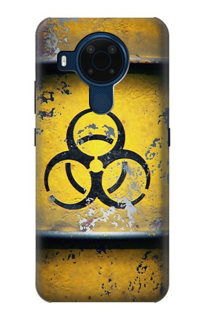 S3669 Graphique du réservoir de danger biologique Etui Coque Housse pour Nokia 5.4